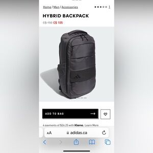 Adidas Hybrid Backpack